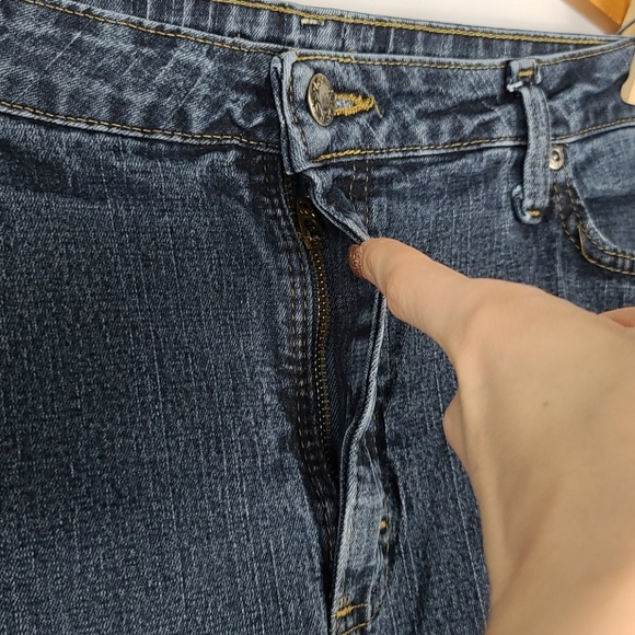 Riders By Lee | Vintage Boot Cut Blue Jeans - Picture 3 of 9